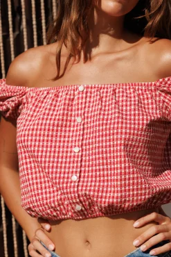 Crop top À l'ombre des oliviers^Ysé Online