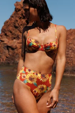 Culotte haute Fleur du soleil^Ysé