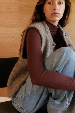Gilet sans manches Dans la nuit calme^Ysé Discount